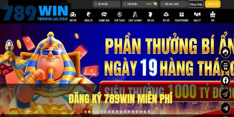 Đăng ký 789win miễn phí