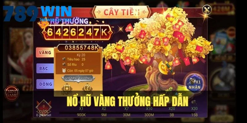 Nổ hũ vàng thưởng hấp dẫn